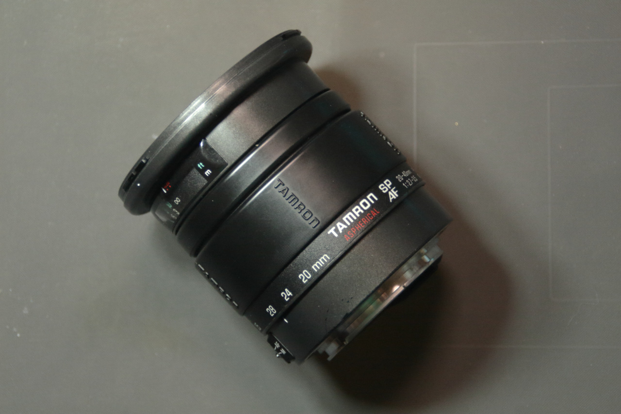 レンズ修理：タムロンSP AF20-40mm F/2.7-3.5 Aspherical – Logique